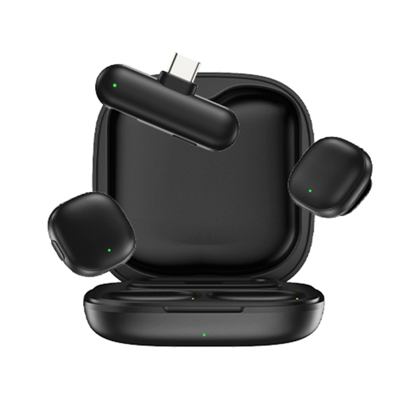 AI -Shipe -Canceling Lapel Mic Pro - 48 кГц/24 бит и 200 м для профессионалов для профессионалов